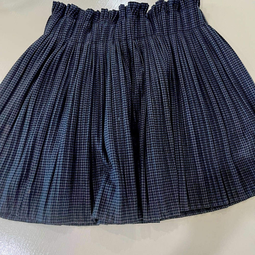 Zara pleated skirt